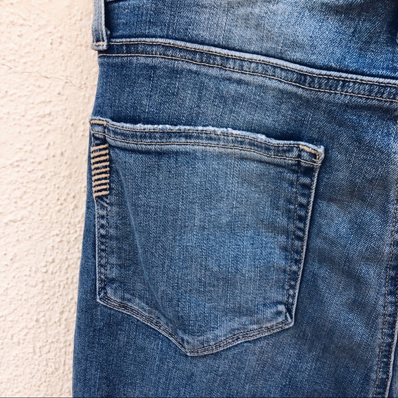 PAIGE JAQUELINE STRAIGHT 3/4 PALMER JEANS NWT - Picture 3 of 7